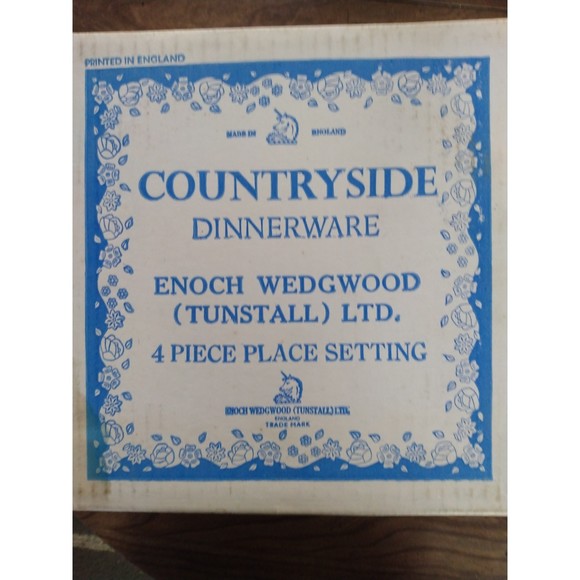 Country Side Dinnerware. Enoch Wedgwood - Picture 7 of 8